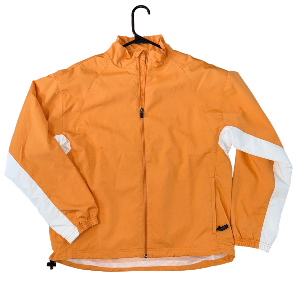 Adidas Orange Climaproof Wind Jacket Size Large